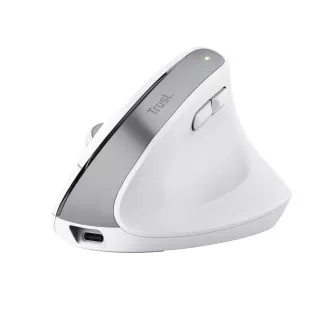 TRUST myš Bayo+ Ergonomická vertikálna myš, Bezdrôtová, biela TRUST myš Bayo+ Ergonomická vertikálna myš, Bezdrôtová, biela