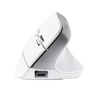 TRUST myš Bayo+ Ergonomická vertikálna myš, Bezdrôtová, biela TRUST myš Bayo+ Ergonomická vertikálna myš, Bezdrôtová, biela