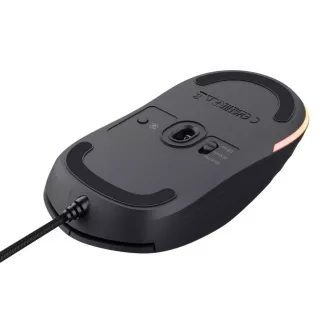 TRUST myš GXT925 Redex II Gaming Mouse, optická, RGB, čierna