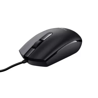 TRUST myš TM-101, optická, ECO, USB, čierna
