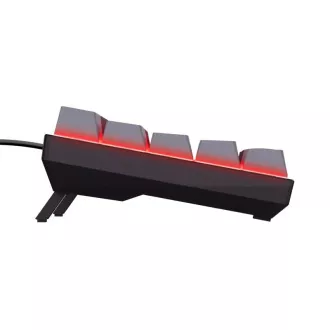 TRUST klávesnica GXT 867 ACIRA, 60%, Herná Klávesnica, USB, USB-C, US