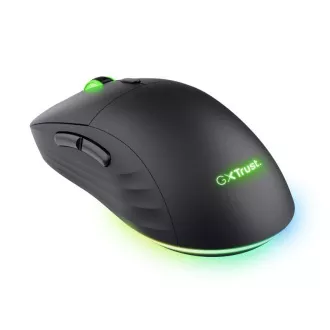 TRUST myš GXT927 Redex+ Gaming Mouse, Bezdrôtová, optická, RGB, čierna
