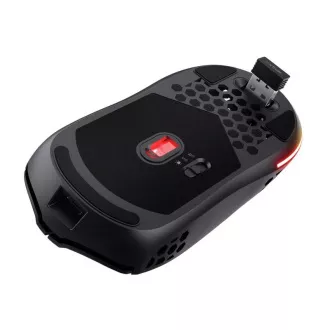 TRUST bezdrôtová myš GXT 929 Helox Lightweight, RGB, Čierna TRUST bezdrôtová myš GXT 929 Helox Lightweight, RGB, Čierna
