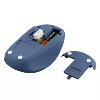 TRUST Myš YVI+, Bezdrôtová, Eco, modrá - bluetooth + wifi TRUST Myš YVI+, Bezdrôtová, Eco, modrá - bluetooth + wifi