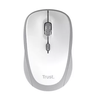 TRUST Myš YVI+, Bezdrôtová, Eco, biela - bluetooth + wifi