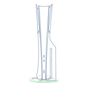 TRUST podstavec pod PS5 GXT 229, LED, USB-C, biela TRUST podstavec pod PS5 GXT 229, LED, USB-C, biela