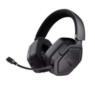 TRUST Herné slúchadlá GXT 493 Carus, Bluetooth, 2.4GHz, čierna