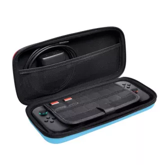 TRUST Púzdro pre Nintendo Switch GXT1251RB HARDCASE SWITCH 2, červeno-modrá TRUST Púzdro pre Nintendo Switch GXT1251RB HARDCASE SWITCH 2, červeno-modrá