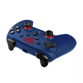 TRUST Gamepad GXT 542SM Muta Superman, pre Nintendo Switch, Bluetooth, modrá