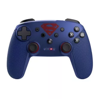 TRUST Gamepad GXT 542SM Muta Superman, pre Nintendo Switch, Bluetooth, modrá