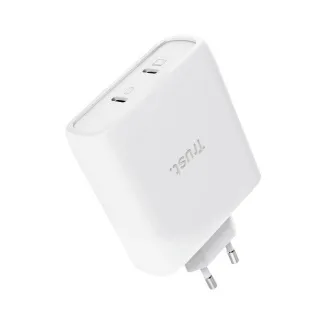 TRUST GaN Nabíjačka MAXO 100W 2-Port, USB-C, biela