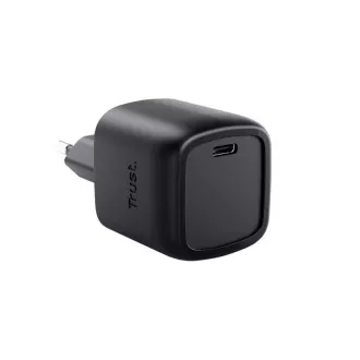 TRUST GaN Nabíjačka MAXO 30W, USB-C, čierna