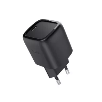 TRUST GaN Nabíjačka MAXO 30W, USB-C, čierna