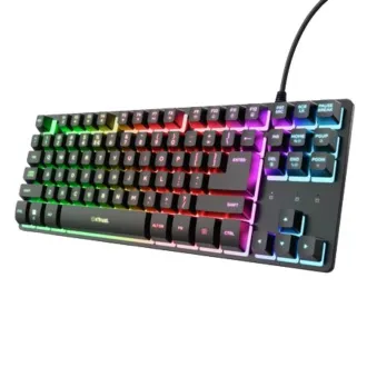 TRUST Klávesnica GXT 833 Thado, Membránová, USB, RGB, čierna TRUST Klávesnica GXT 833 Thado, Membránová, USB, RGB, čierna
