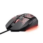 TRUST Myš GXT 113 Felox, Drôtová USB, RGB, čierna
