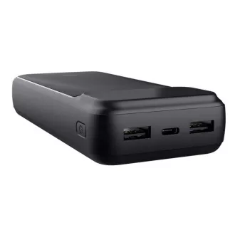 TRUST Powerbanka Avala, 20000 mAh, 1xUSB-C + 2xUSB, čierna