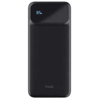 TRUST Powerbanka Avala, 20000 mAh, 1xUSB-C + 2xUSB, čierna