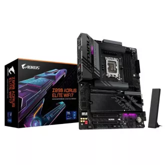 GIGABYTE MB Sc LGA1851 Z890, ELITE WIFI7, Intel Z890, 4xDDR5, 1xDP, 1xHDMI, 1xThunderbolt, WiFi GIGABYTE MB Sc LGA1851 Z890, ELITE WIFI7, Intel Z890, 4xDDR5, 1xDP, 1xHDMI, 1xThunderbolt, WiFi