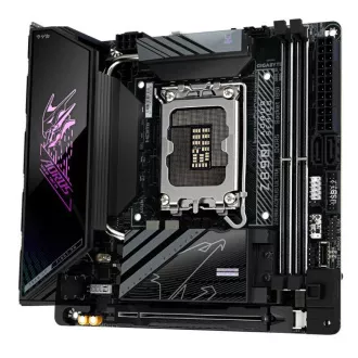 GIGABYTE MB Sc LGA1851 Z890A AORUS ULTRA, Intel Z890, 4xDDR5, 1xDP, 1xHDMI, 1xThunderbolt, WiFi, mITX