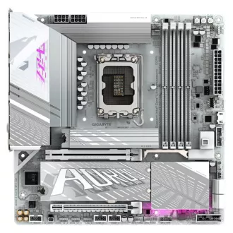 GIGABYTE MB Sc LGA1851 Z890 A ELITE WF7 ICE, Intel Z890, 4xDDR5, 1xDP, 1xHDMI, 1xUSB4, WiFi, mATX
