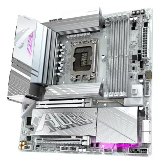 GIGABYTE MB Sc LGA1851 Z890 A ELITE WF7 ICE, Intel Z890, 4xDDR5, 1xDP, 1xHDMI, 1xUSB4, WiFi, mATX