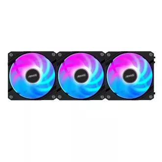 GIGABYTE ventilátor AORUS EZ CHAIN FAN 3-PACK, 3x120mm, čierna