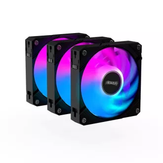 GIGABYTE ventilátor AORUS EZ CHAIN FAN 3-PACK, 3x120mm, čierna