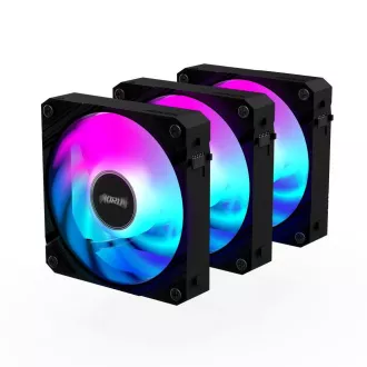 GIGABYTE ventilátor AORUS EZ CHAIN FAN 3-PACK, 3x120mm, čierna