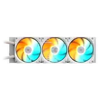 GIGABYTE Vodný chladič GAMING 360 ICE, 3x120mm, ARGB, LGA1851, AM5, biela