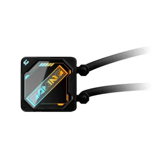 GIGABYTE Vodný chladič GAMING 360, 3x120mm, ARGB, LGA1851, AM5, čierna