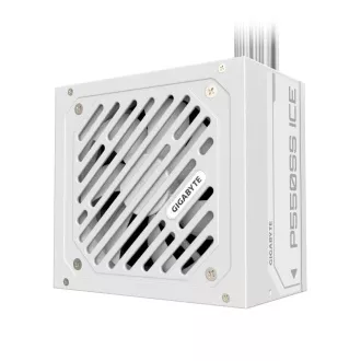GIGABYTE zdroj P550SS ICE, 550W, 80+ Silver, 120mm, ATX 3.0, biela
