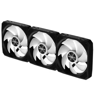 GIGABYTE ventilátor EZ CHAIN FAN 3-PACK, 3x120mm, čierna