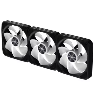 GIGABYTE ventilátor EZ CHAIN RVS FAN 3-PACK, 3x120mm, čierna