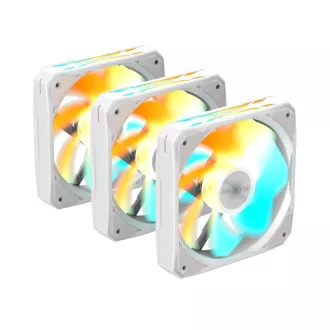 GIGABYTE ventilátor EZ CHAIN RVS FAN 3-PACK, 3x120mm, biela