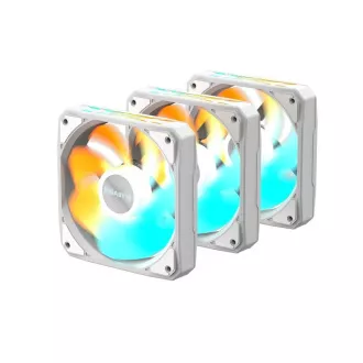 GIGABYTE ventilátor EZ CHAIN RVS FAN 3-PACK, 3x120mm, biela