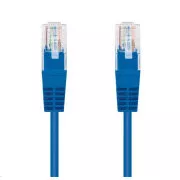 C-TECH kábel patchcord Cat5e, UTP, modrý, 3m
