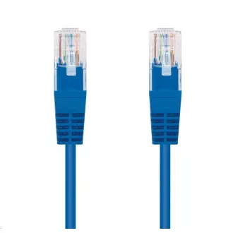C-TECH kábel patchcord Cat5e, UTP, modrý, 3m