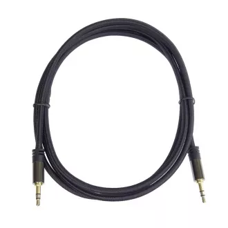 PREMIUMCORD kábel, tienený, Jack 3.5mm - Jack 3.5mm M/M 1, 5m