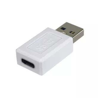 PremiumCord Adaptér USB-C na USB-A 3.0, biela