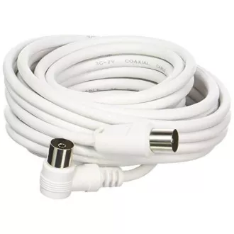 PREMIUMCORD TV kábel M/F konektor 90, 75 Ohm 15m PREMIUMCORD TV kábel M/F konektor 90, 75 Ohm 15m
