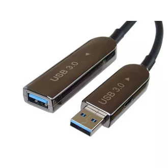 PREMIUMCORD Kábel USB3.0 + 2.0 predlžovací optický AOC kábel A/Male - A/Female 15m