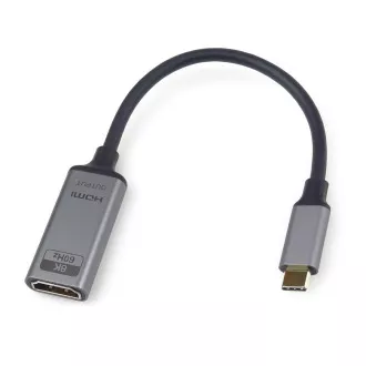 PremiumCord Adaptér USB-C na HDMI rozlíšení obrazu 8K @ 60Hz, 4K @ 144Hz, 20cm