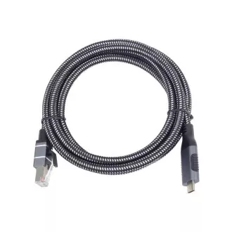 PremiumCord Ethernetový kábel USB-C na LAN RJ45 10/100/1000, 2m