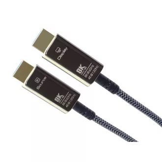 PREMIUMCORD Ultra High Speed HDMI 2.1 optický fiber kábel 8K @ 60Hz, pozlátené 7m