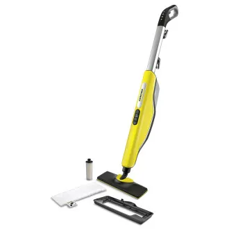 Karcher SC 3 Upright parný mop, 1600 W, eliminuje až 99, 999% vírusov a 99, 99% bežných domácich baktérií, biela - Použité