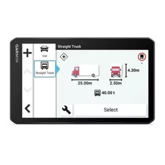 Garmin GPS navigácia Dezl LGV710, 7" GPS navigácia pre nákladné vozidlá, s funkciou Live Traffic