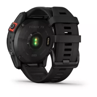 Garmin fenix 7X Solar, Gray/ Black Silicone Band, EU Garmin fenix 7X Solar, Gray/ Black Silicone Band, EU