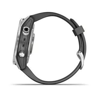Garmin fenix 7s Glass, Silver/ Graphite Silicone Band, EÚ Garmin fenix 7s Glass, Silver/ Graphite Silicone Band, EÚ