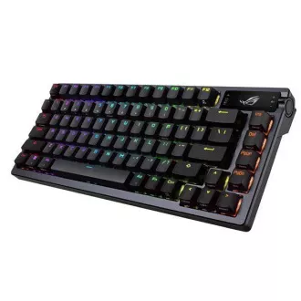 ASUS klávesnica ROG AZOTH, mechanická, Bluetooth, US, čierna