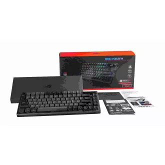 ASUS klávesnica ROG AZOTH, mechanická, Bluetooth, US, čierna